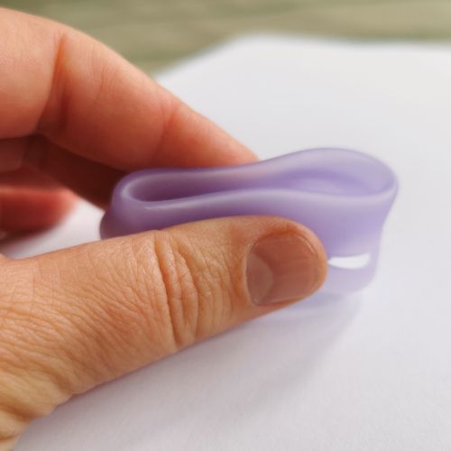 Evanella měkčí ametystová - Velikost: M